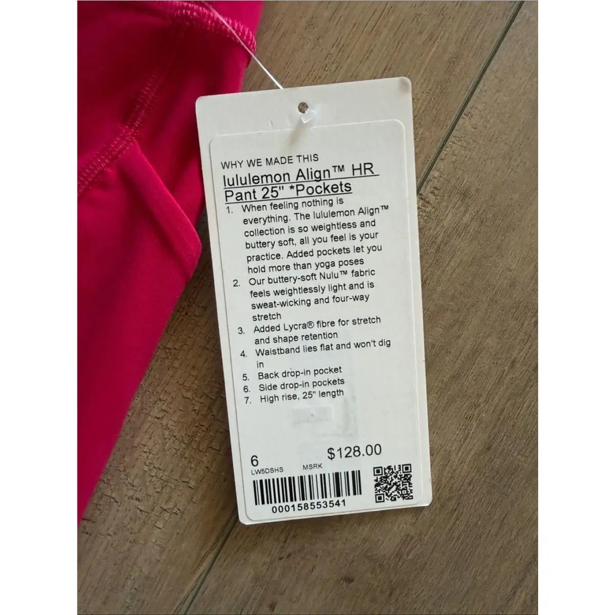 Lululemon clothing - Pink 3