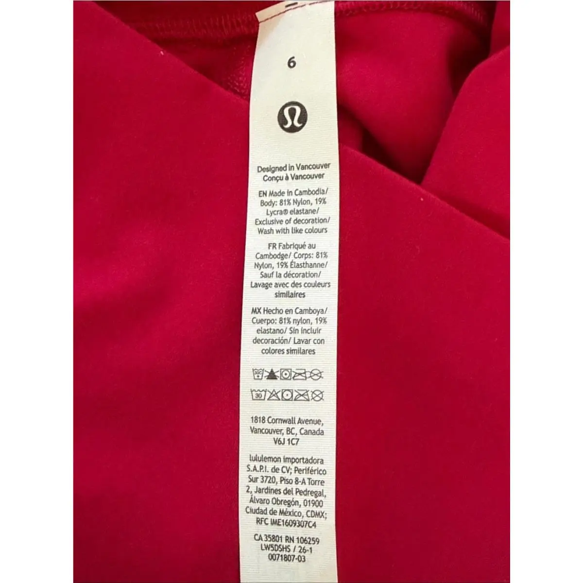 Lululemon clothing - Pink 5