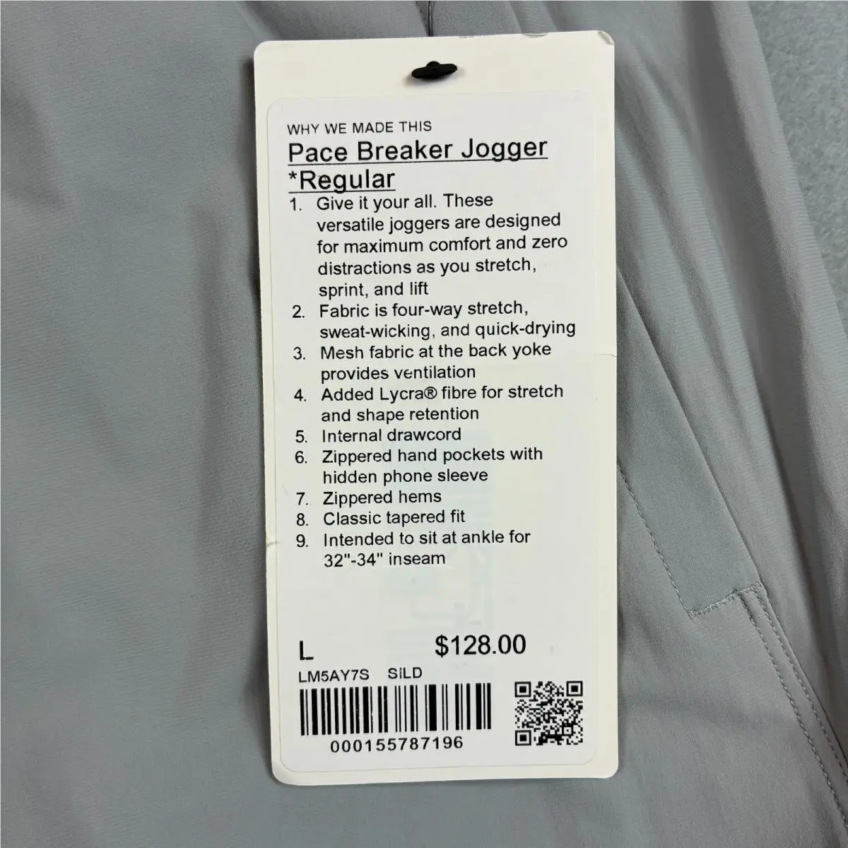 Lululemon clothing - Silver 8