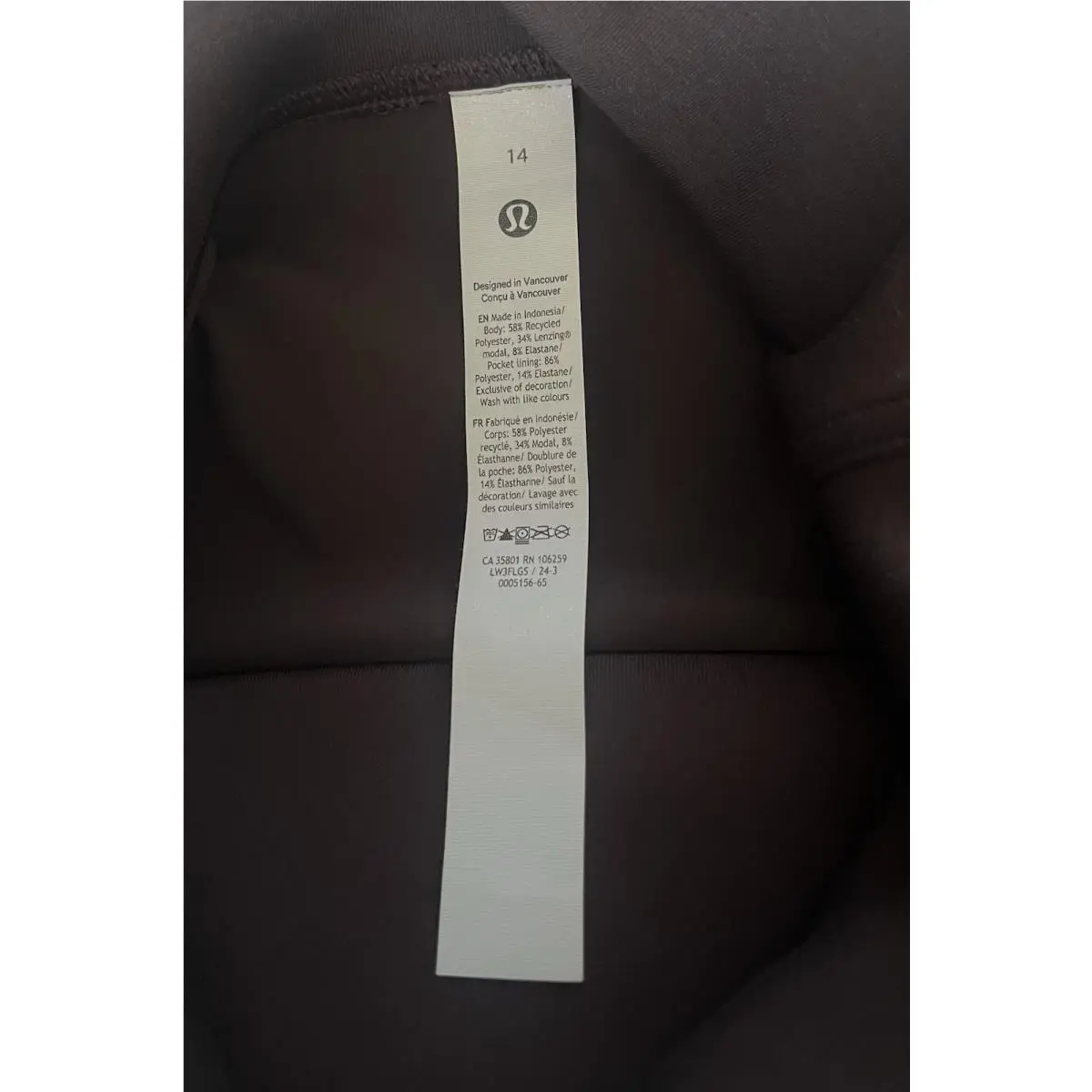 Lululemon clothing - LW3FLGS - LW3FLGS - Brown 2