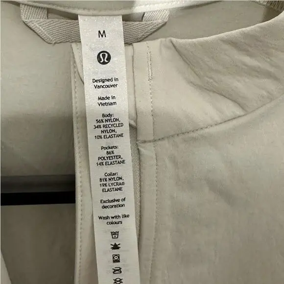 Lululemon clothing - Cream White 9