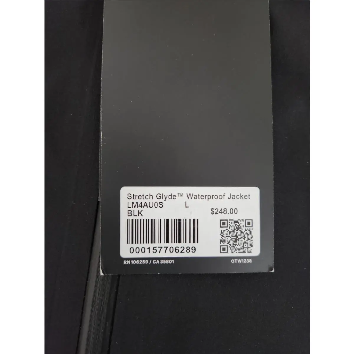 Lululemon clothing - Lululemon - LM4AU0S - Black 2