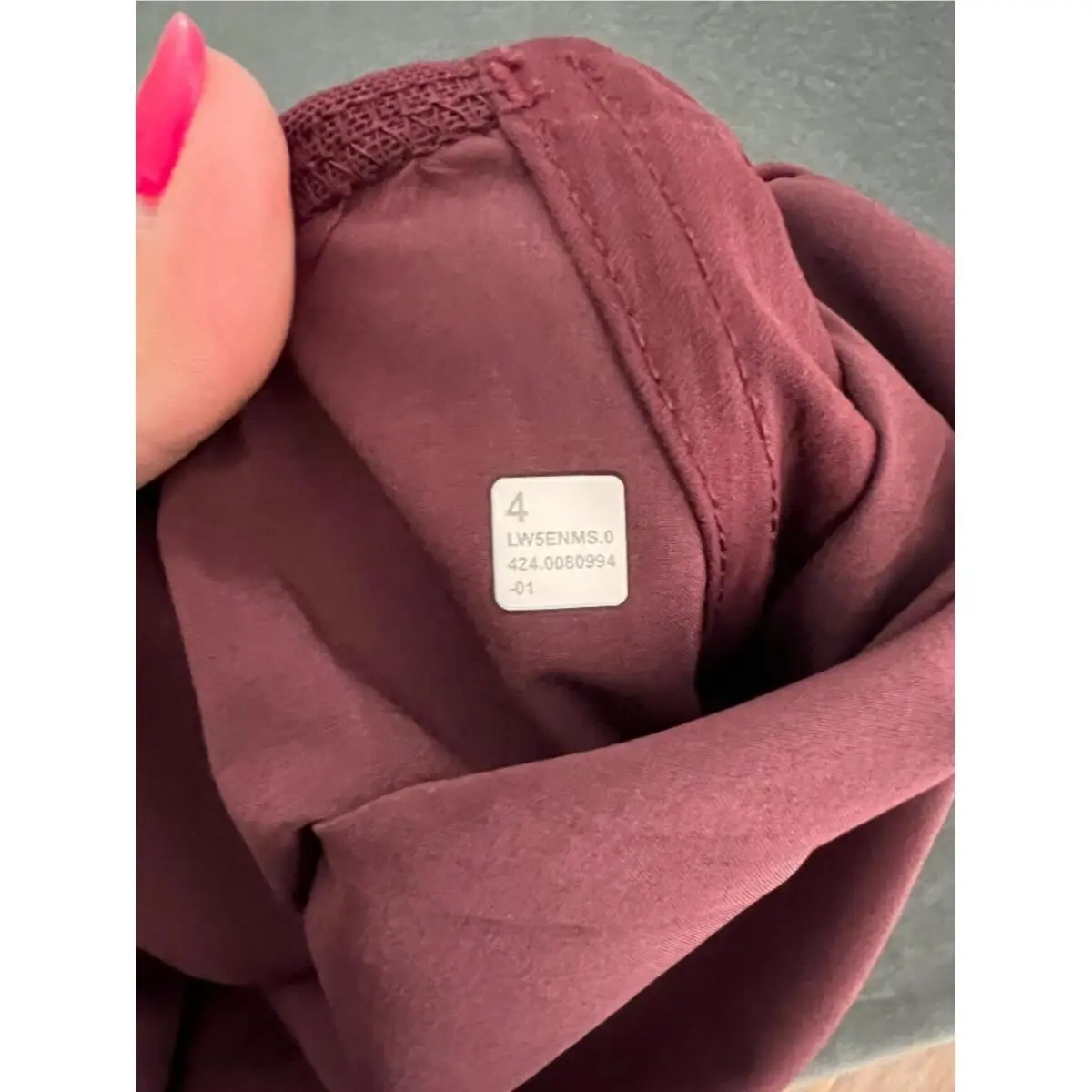 Lululemon clothing - Red 2