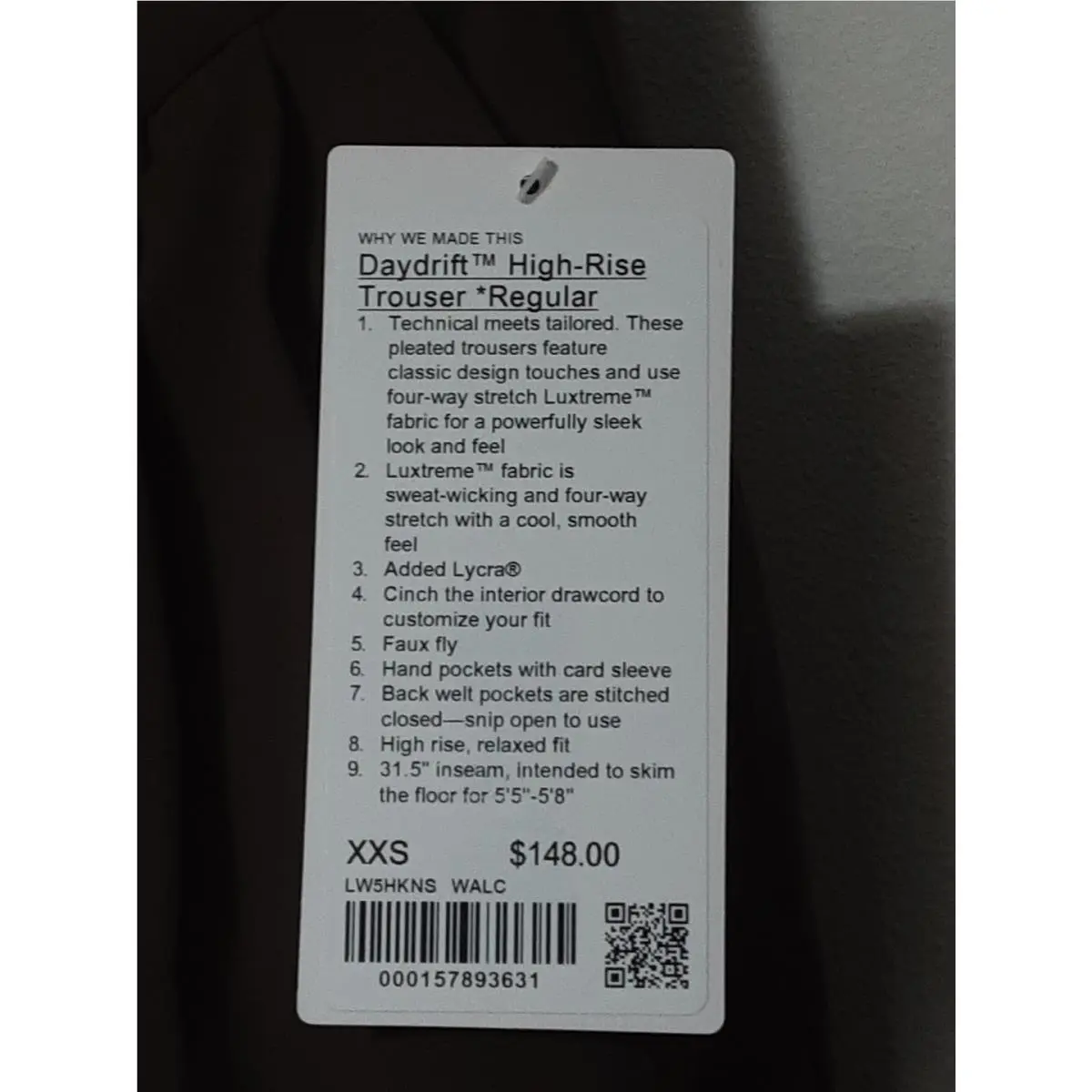 Lululemon clothing - Brown 1