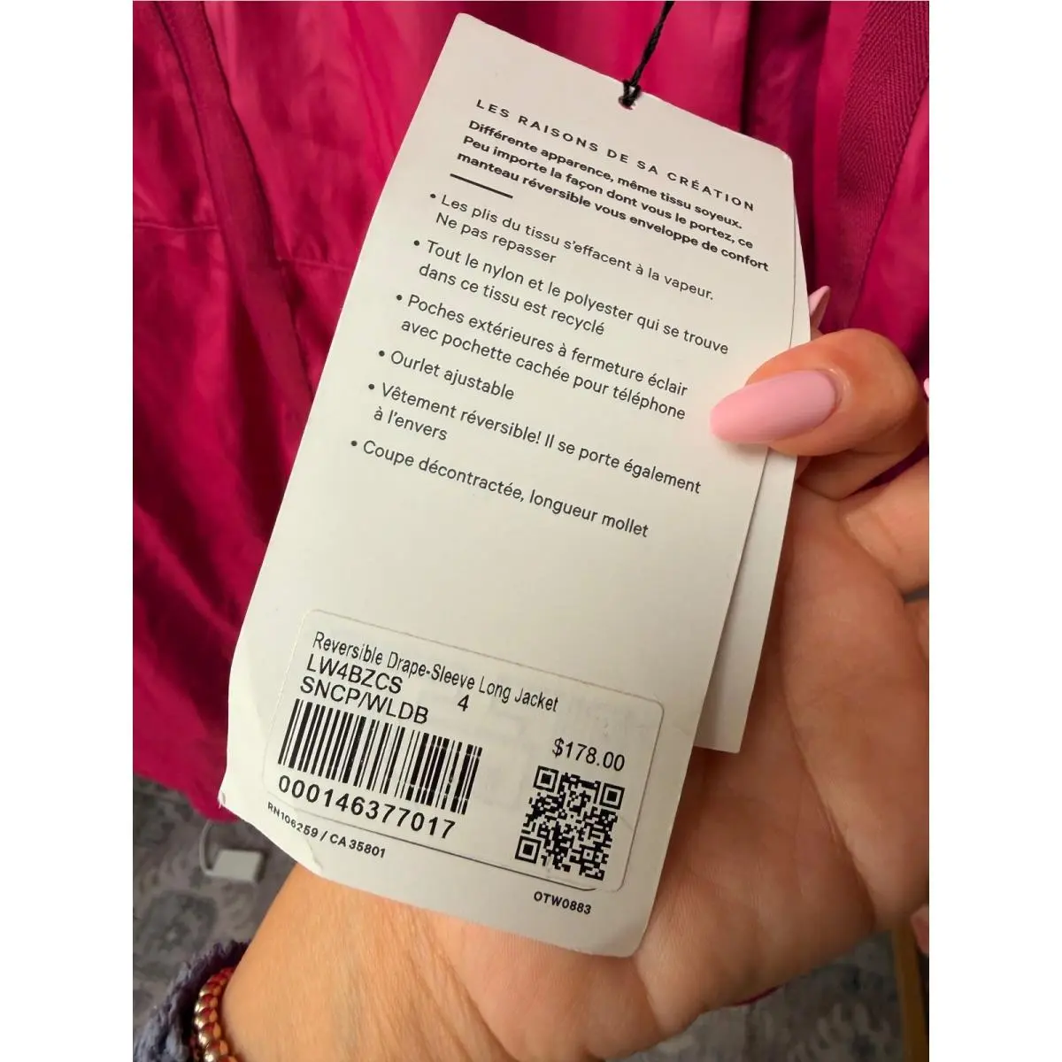 Lululemon clothing - Pink 5