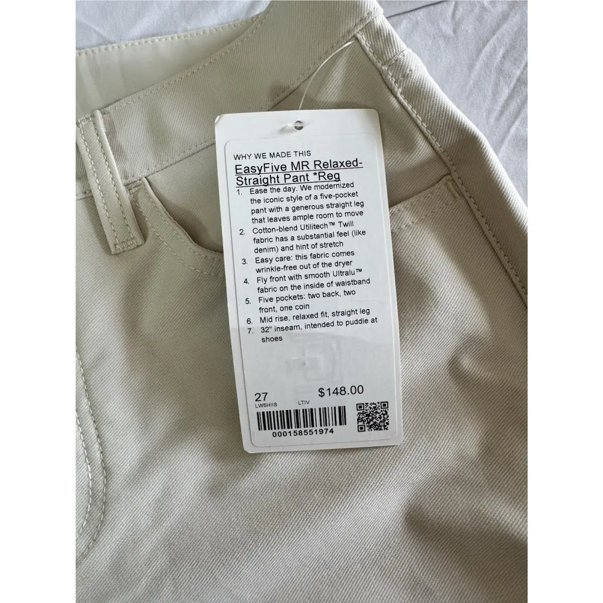 Lululemon clothing - Ivory 0