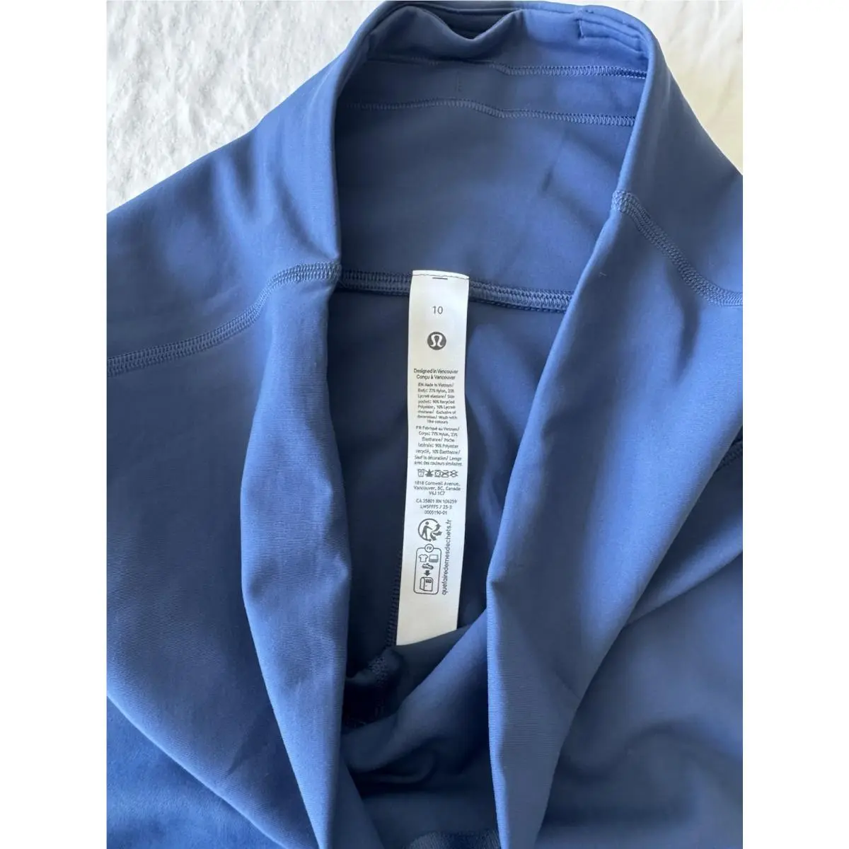 Lululemon clothing - Blue 2