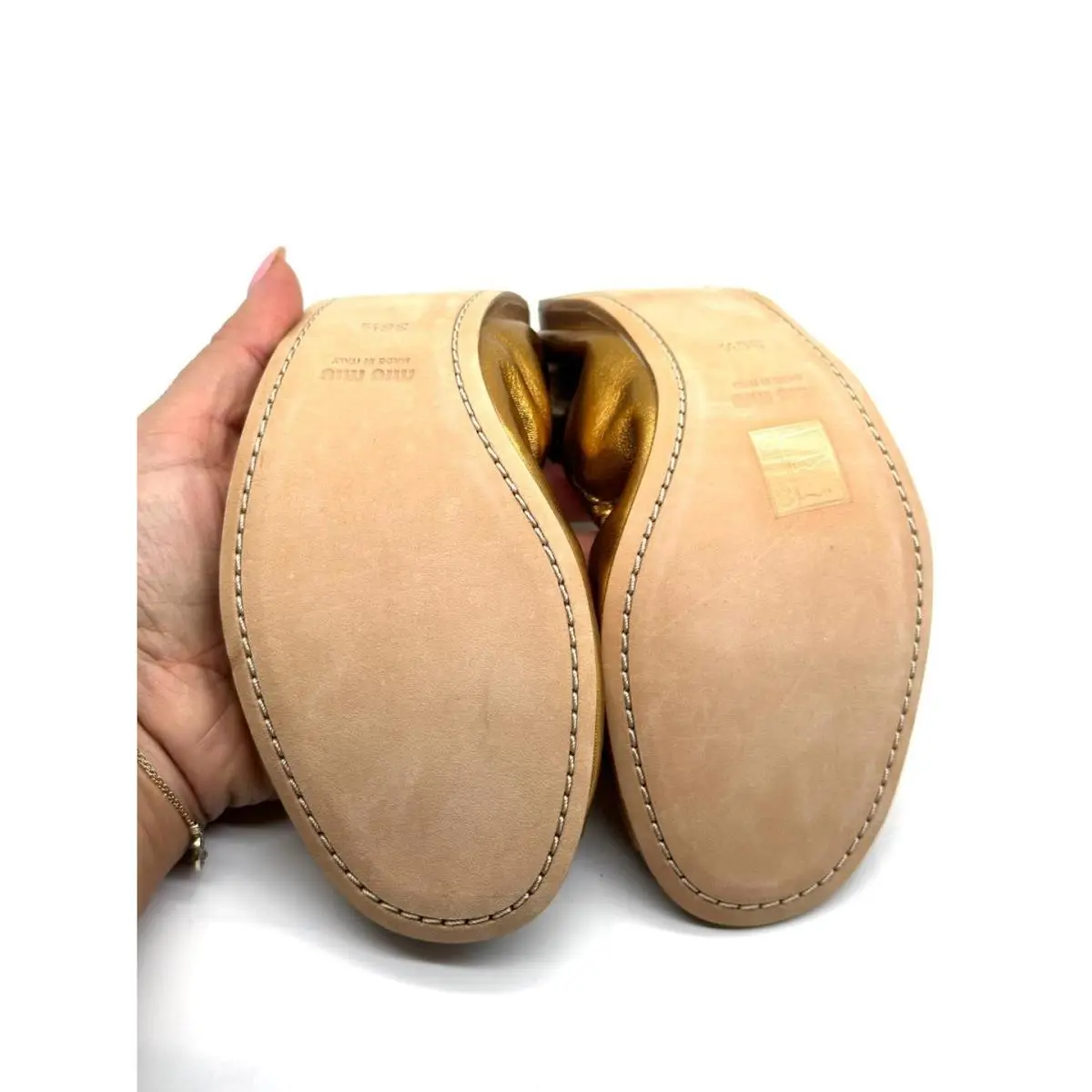 Miu Miu shoes - Gold 28