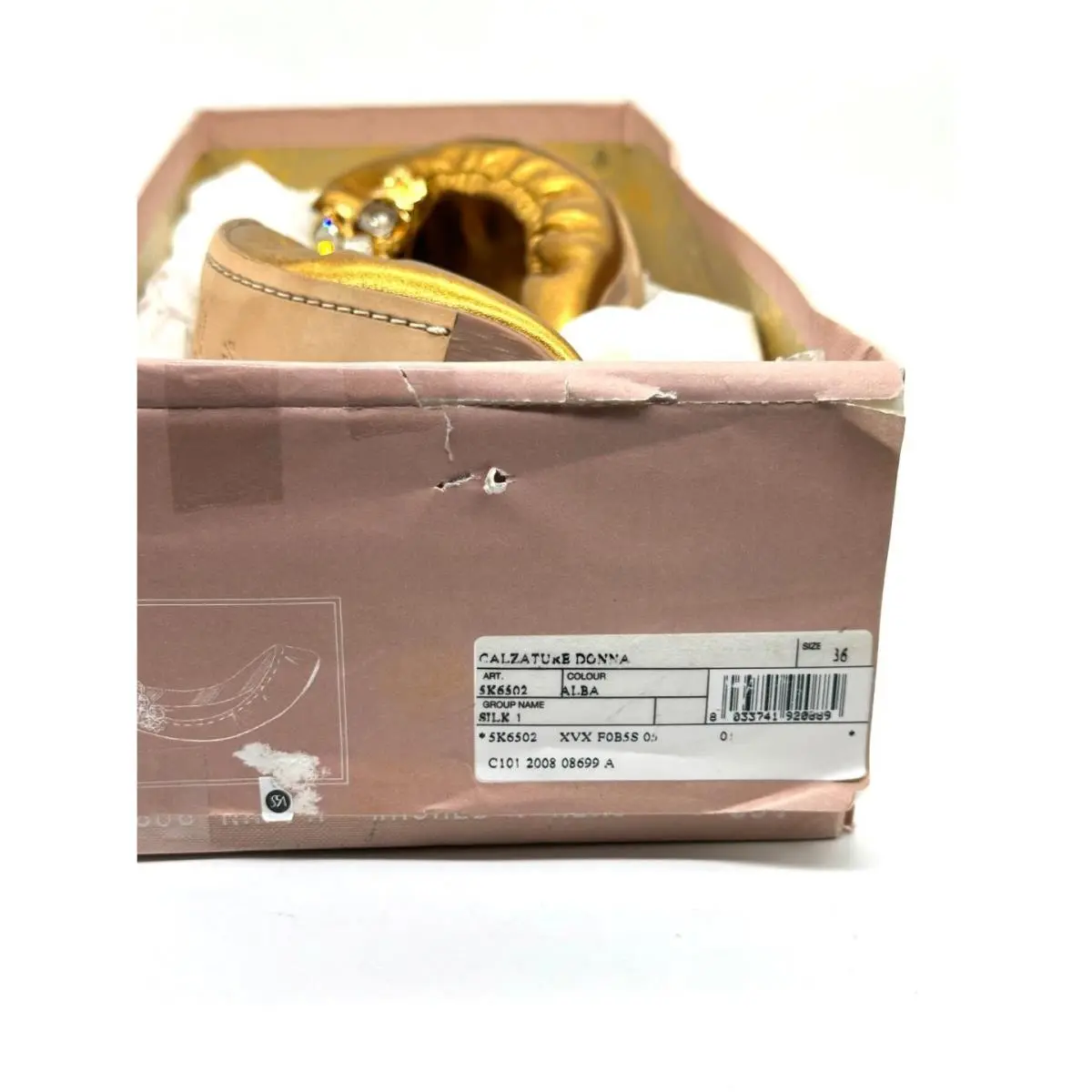 Miu Miu shoes - Gold 30