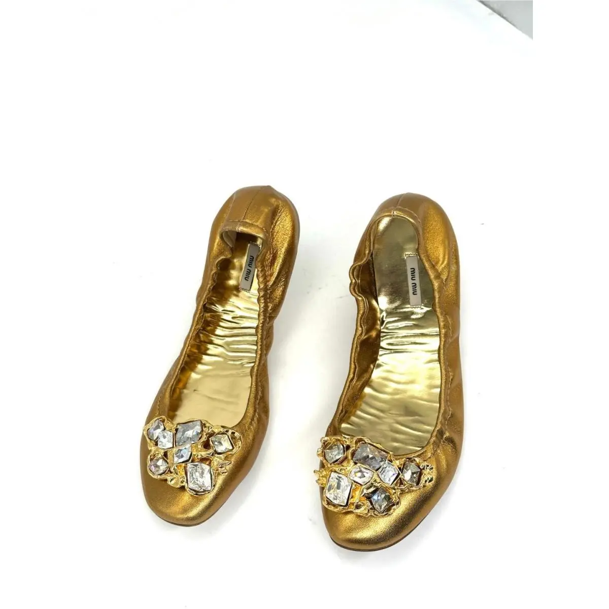 Miu Miu shoes - Gold 11