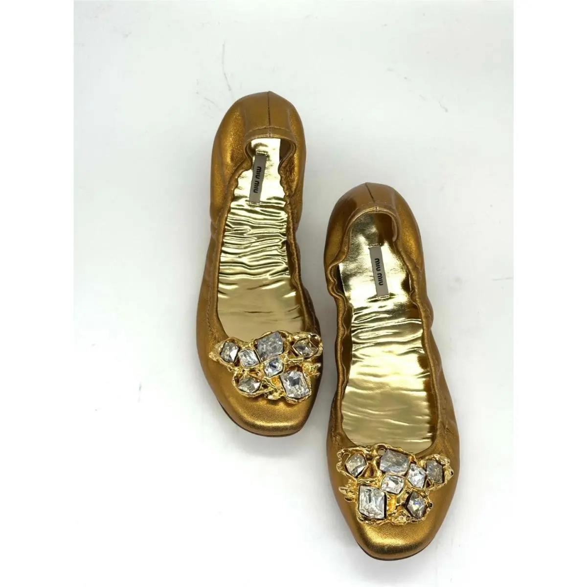 Miu Miu shoes - Gold 29