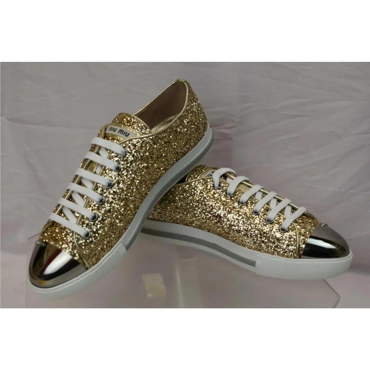 Miu Miu shoes - 5E8998 - 5E8998 - Gold (UPC: 8059299528407) 2