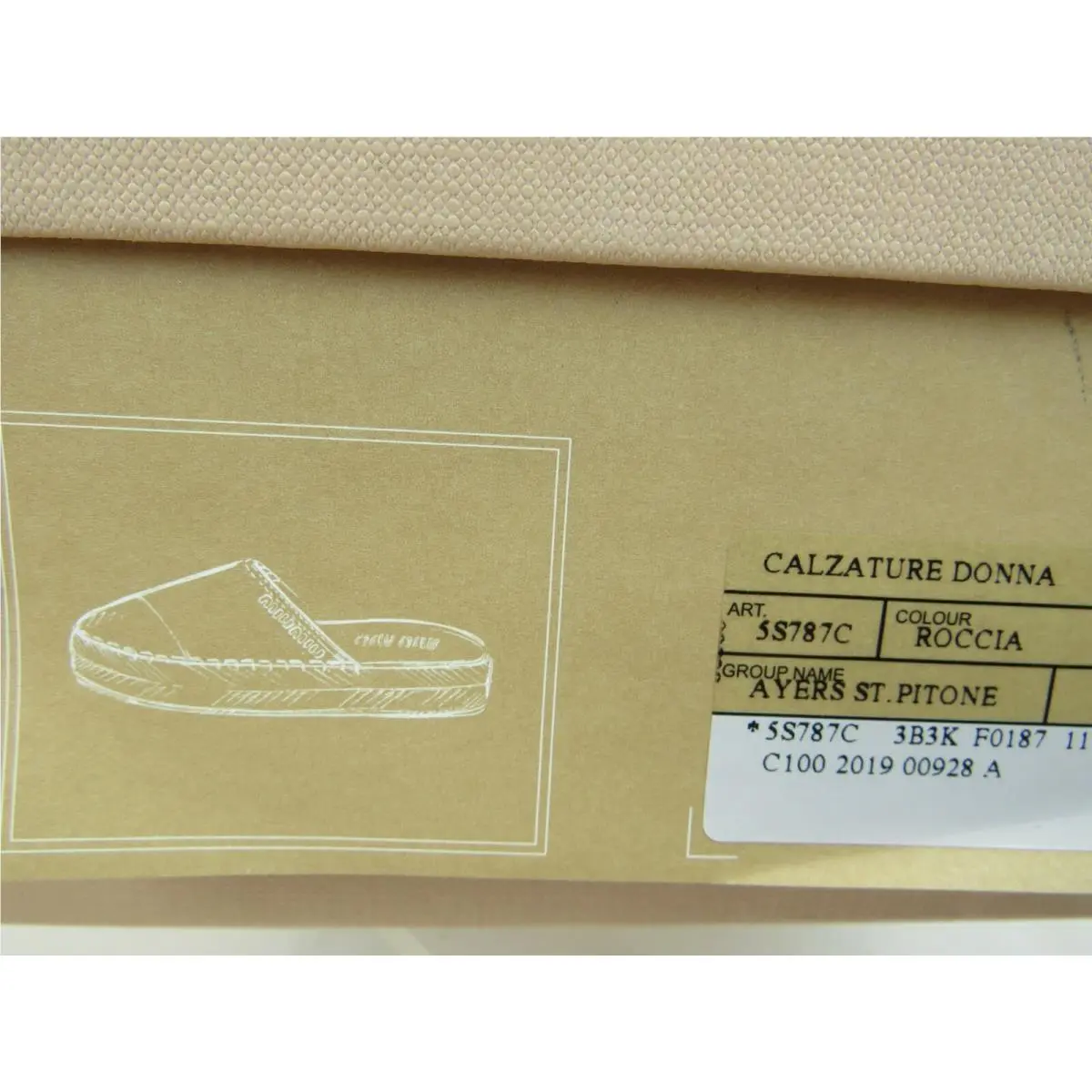 Miu Miu shoes - 5S787C - 5S787C - Beige (UPC: 8051188851689) 10