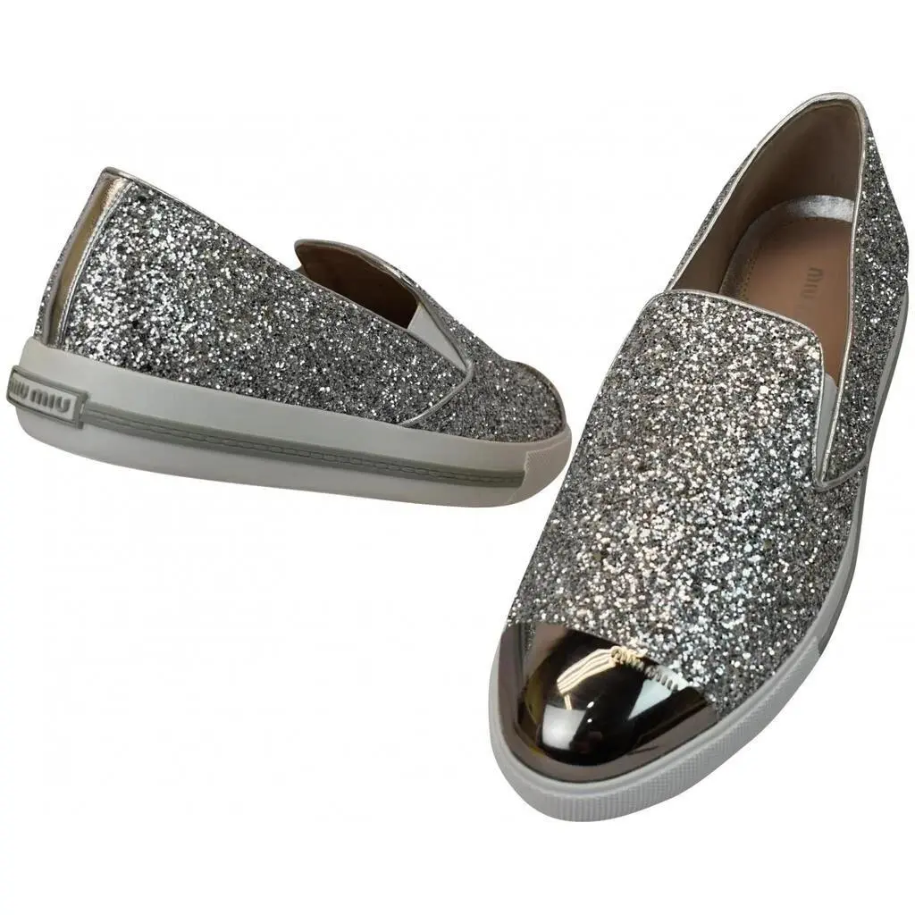 Miu Miu shoes - 5S9562 - 5S9562 - Silver (UPC: 8059299528407) 2