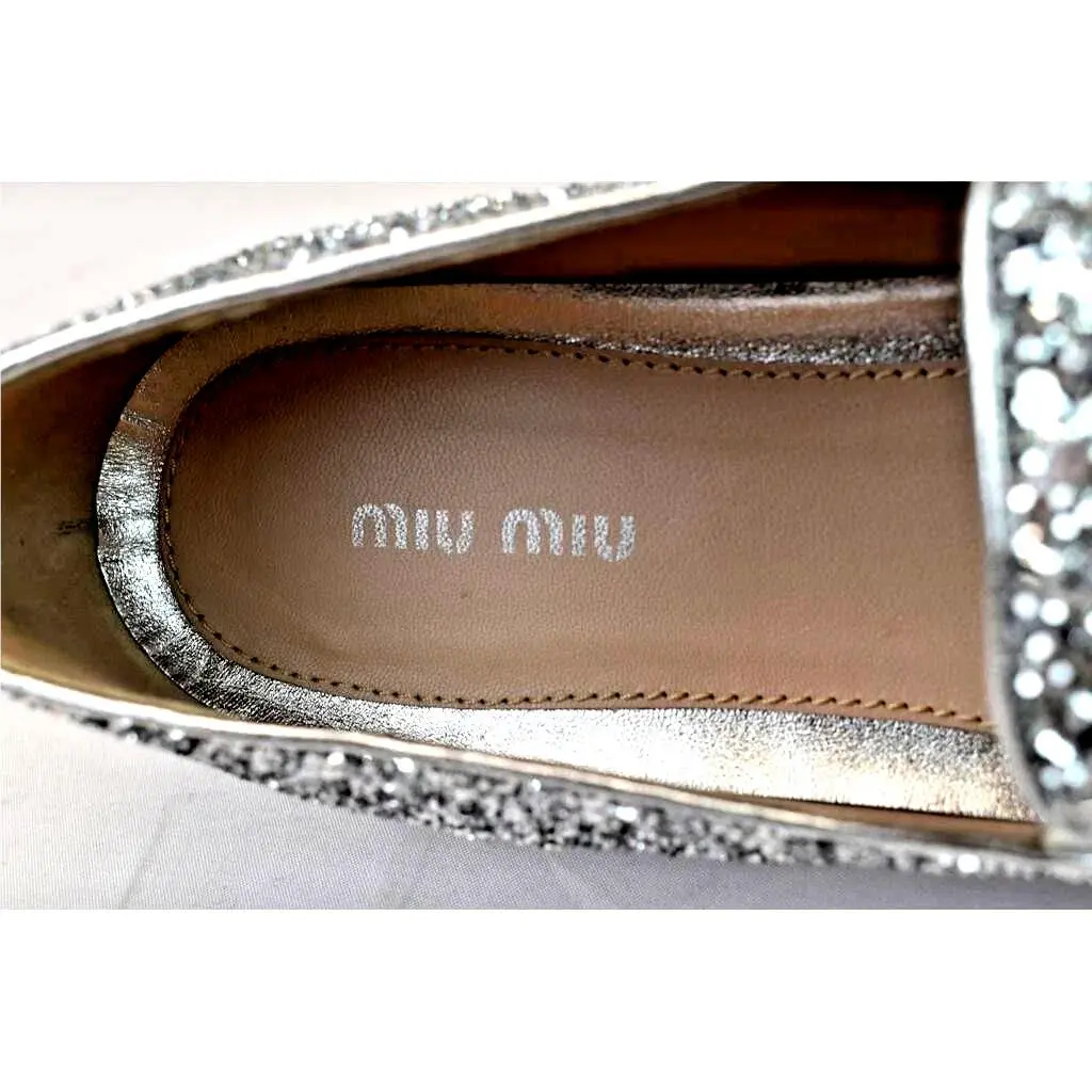Miu Miu shoes - 5S9562 - 5S9562 - Silver (UPC: 8059299528407) 5