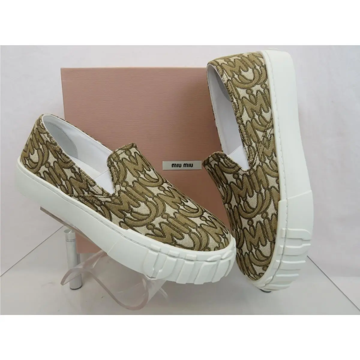 Miu Miu shoes - 5S483D - 5S483D - Beige (UPC: 8057716811361) 4