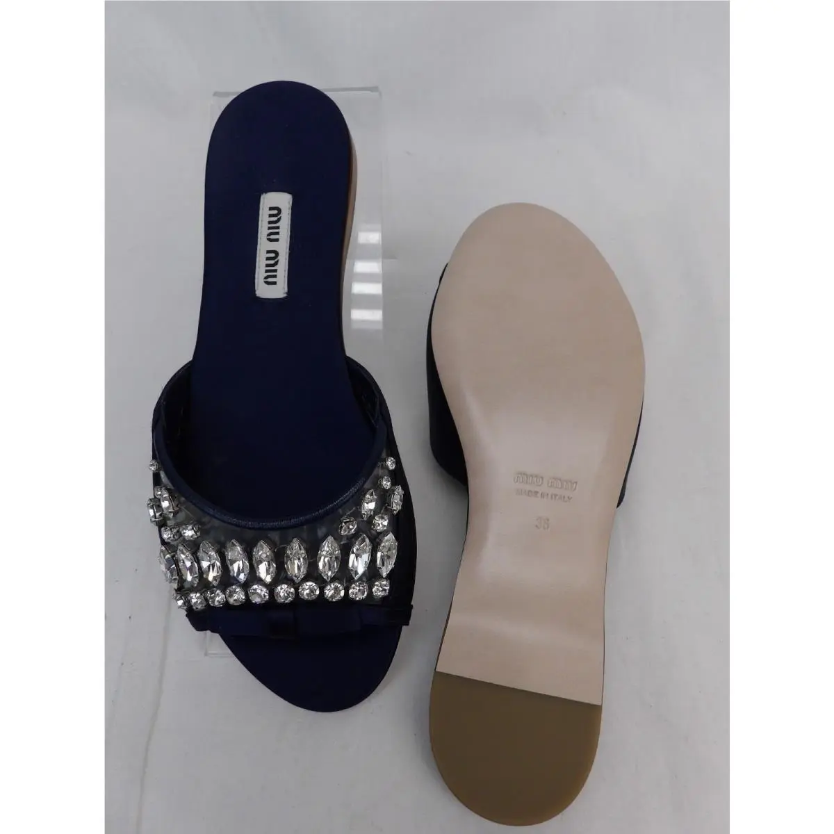 Miu Miu shoes - 5XX074 - 5XX074 - Blue (UPC: 8058257934724) 8