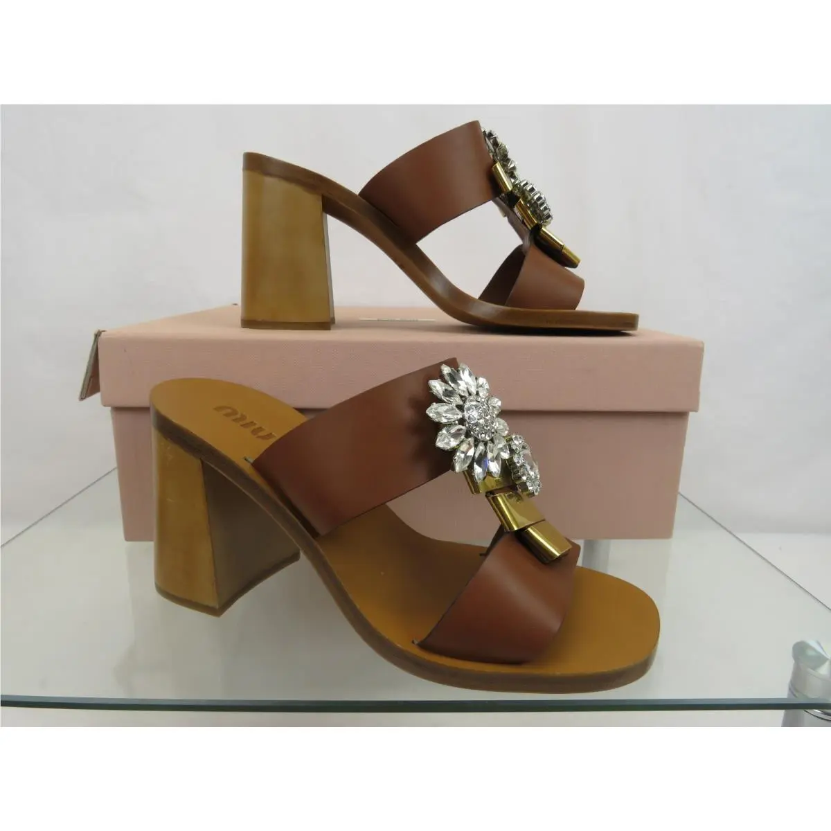 Miu Miu shoes - 5XX443 - 5XX443 - Brown (UPC: 8052288342879) 2