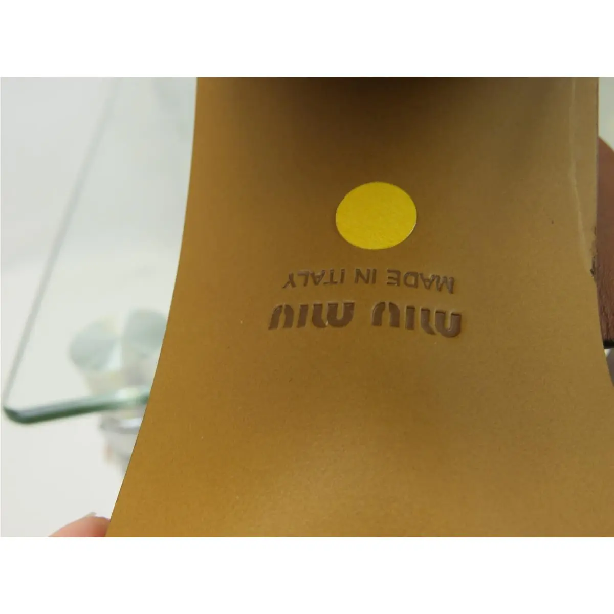 Miu Miu shoes - 5XX443 - 5XX443 - Brown (UPC: 8052288342879) 8