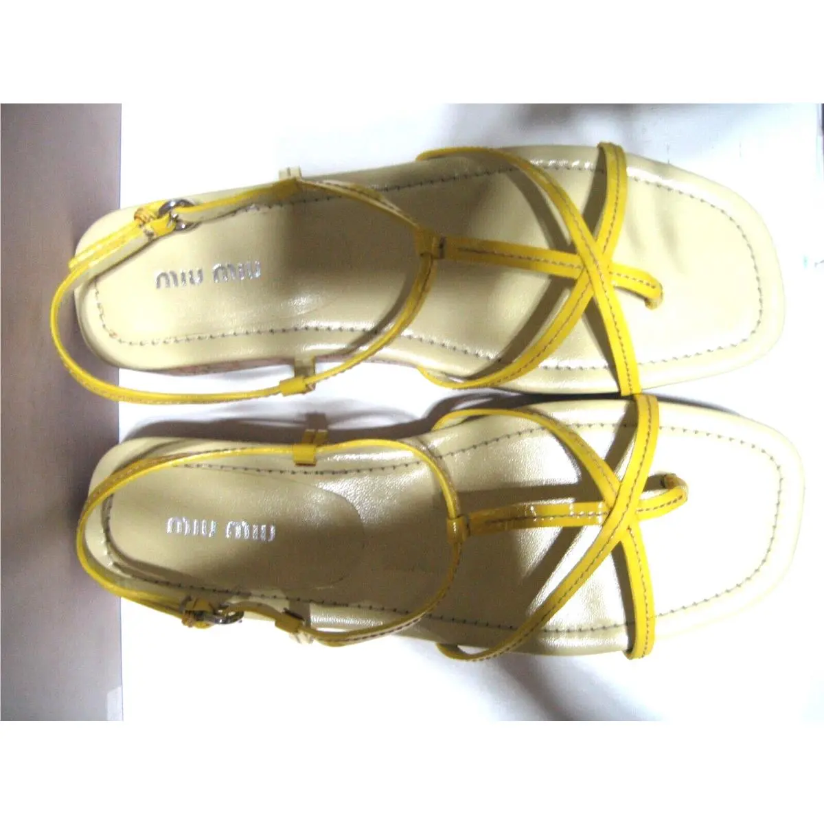 Miu Miu shoes - Yellow 3
