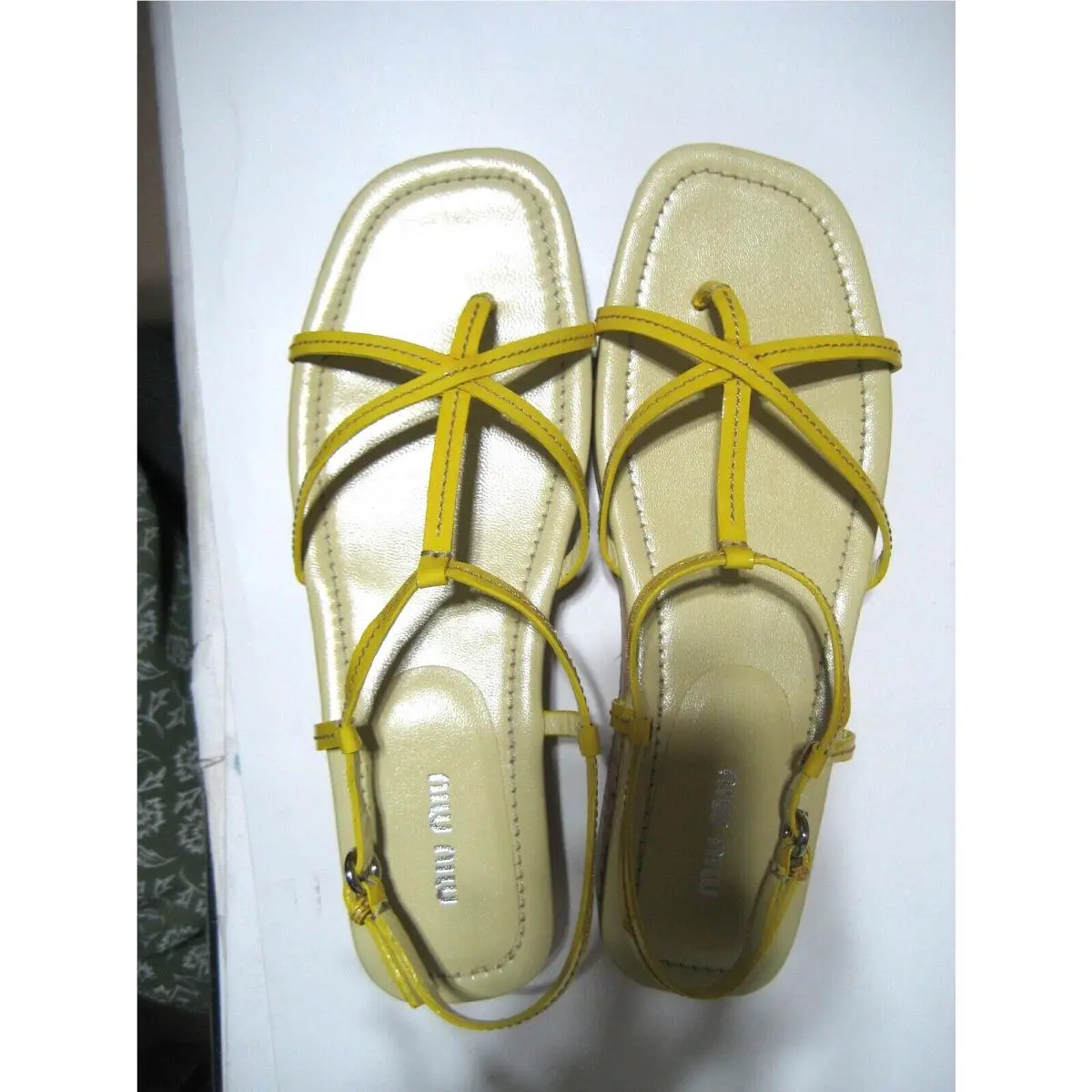 Miu Miu shoes - Yellow 1