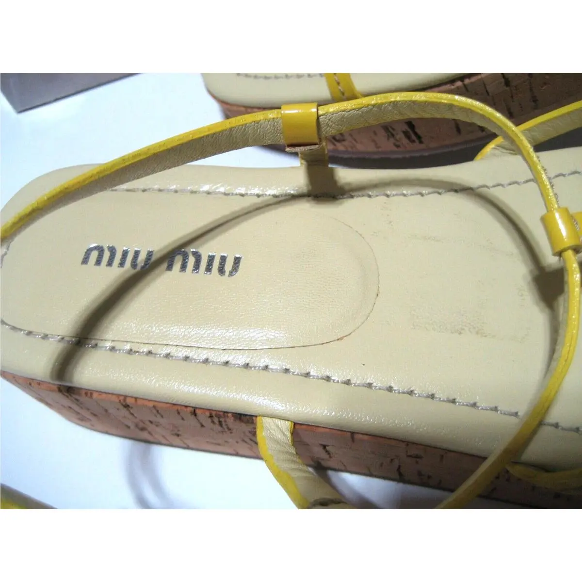 Miu Miu shoes - Yellow 4