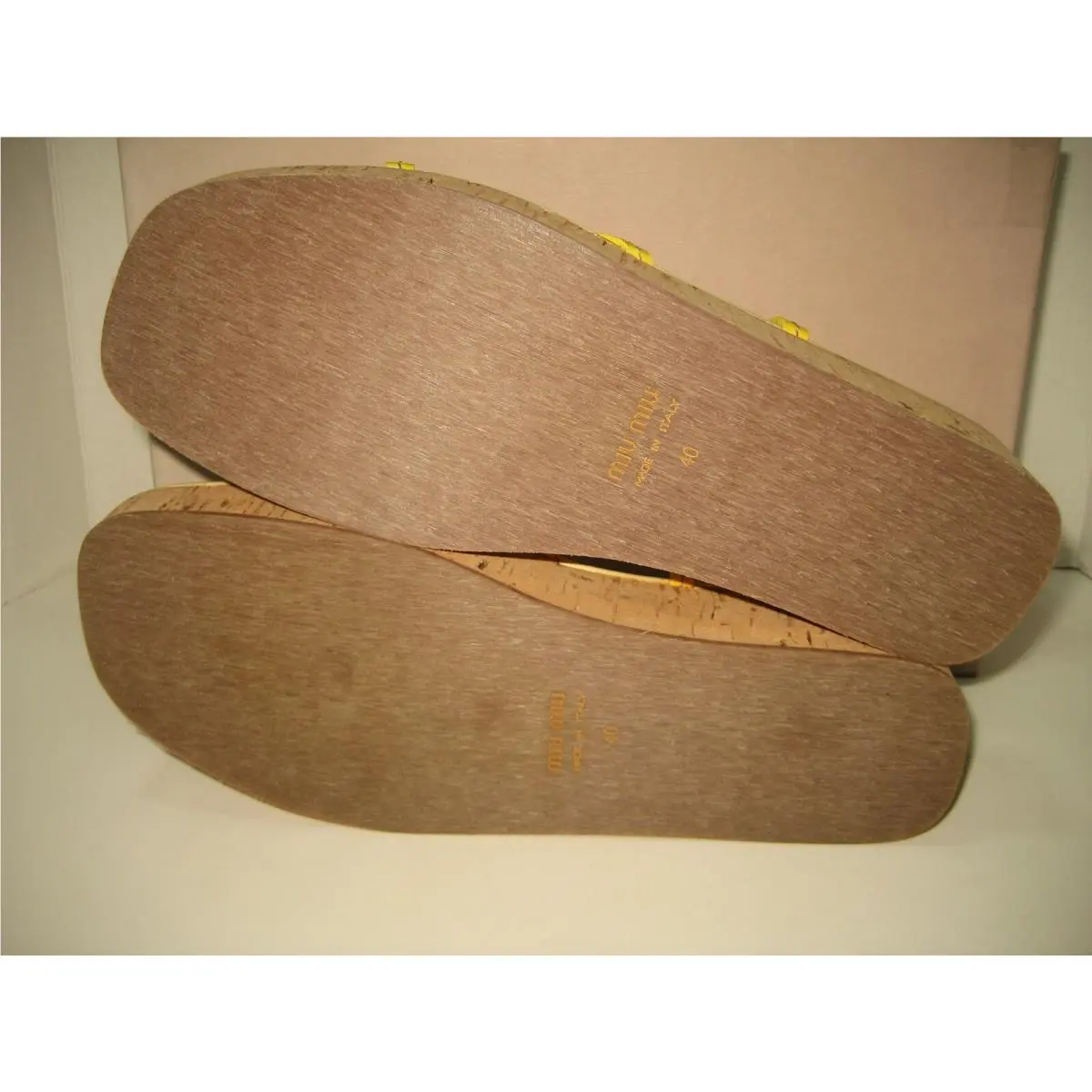 Miu Miu shoes - Yellow 5