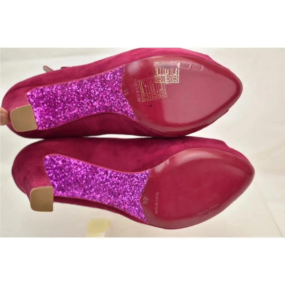 Miu Miu shoes - MIU MIU PRADA 5KP238 - PRADA - Red (UPC: 8058094208415) 8