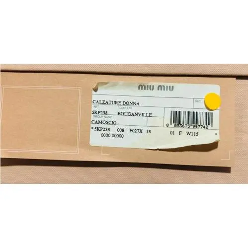 Miu Miu shoes - MIU MIU PRADA 5KP238 - PRADA - Red (UPC: 8058094208415) 9