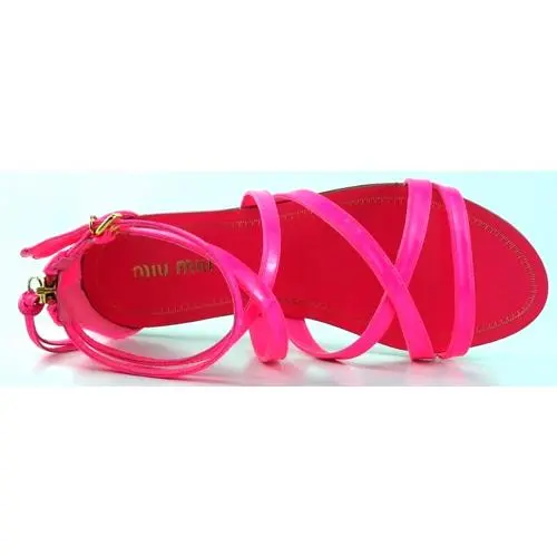 Miu Miu shoes - Neon Pink, Main: Rosa Fluo (UPC: 8058181109540) 1