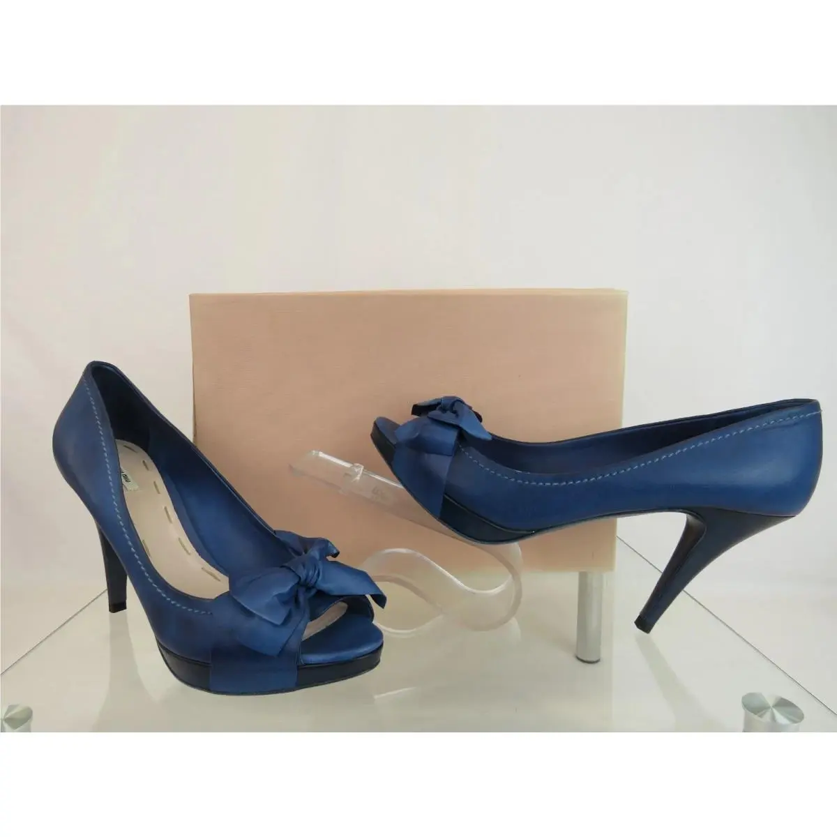 Miu Miu shoes - MIU MIU PRADA 5KP007 - PRADA - Blue (UPC: 0468205358348) 0