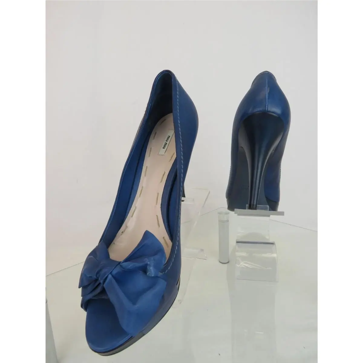 Miu Miu shoes - MIU MIU PRADA 5KP007 - PRADA - Blue (UPC: 0468205358348) 1