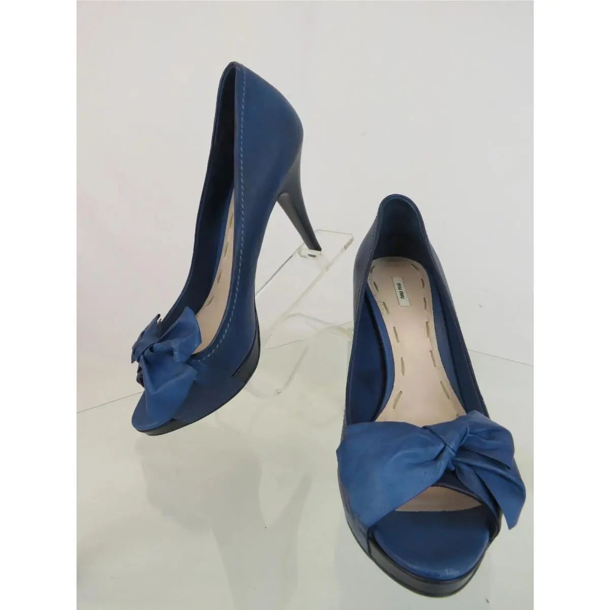 Miu Miu shoes - MIU MIU PRADA 5KP007 - PRADA - Blue (UPC: 0468205358348) 3