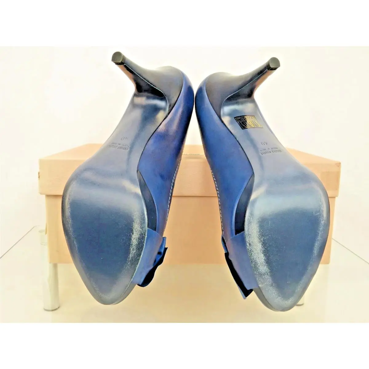 Miu Miu shoes - MIU MIU PRADA 5KP007 - PRADA - Blue (UPC: 0468205358348) 6