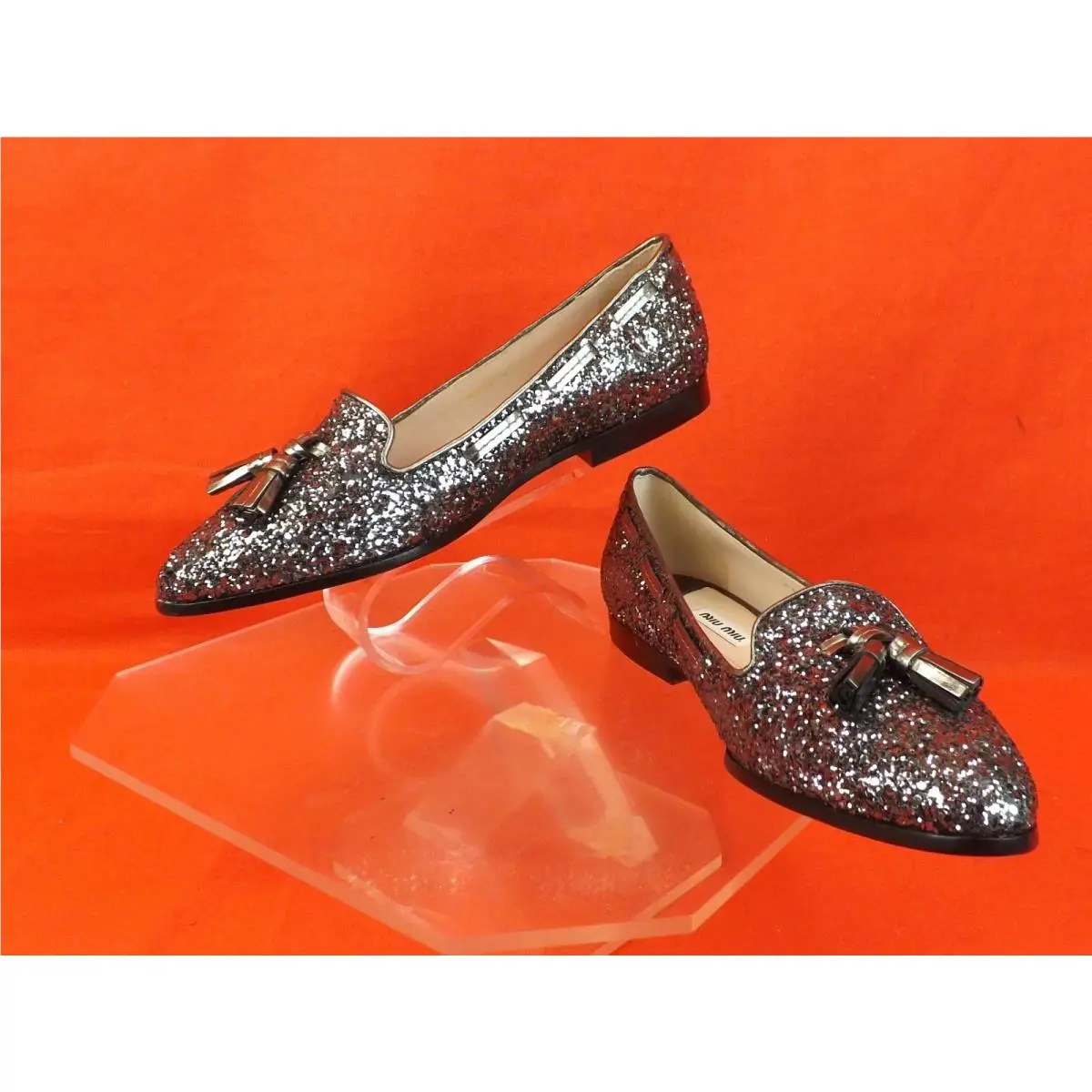 Miu Miu shoes - MIU MIU PRADA 5S8518 - PRADA - Silver 4