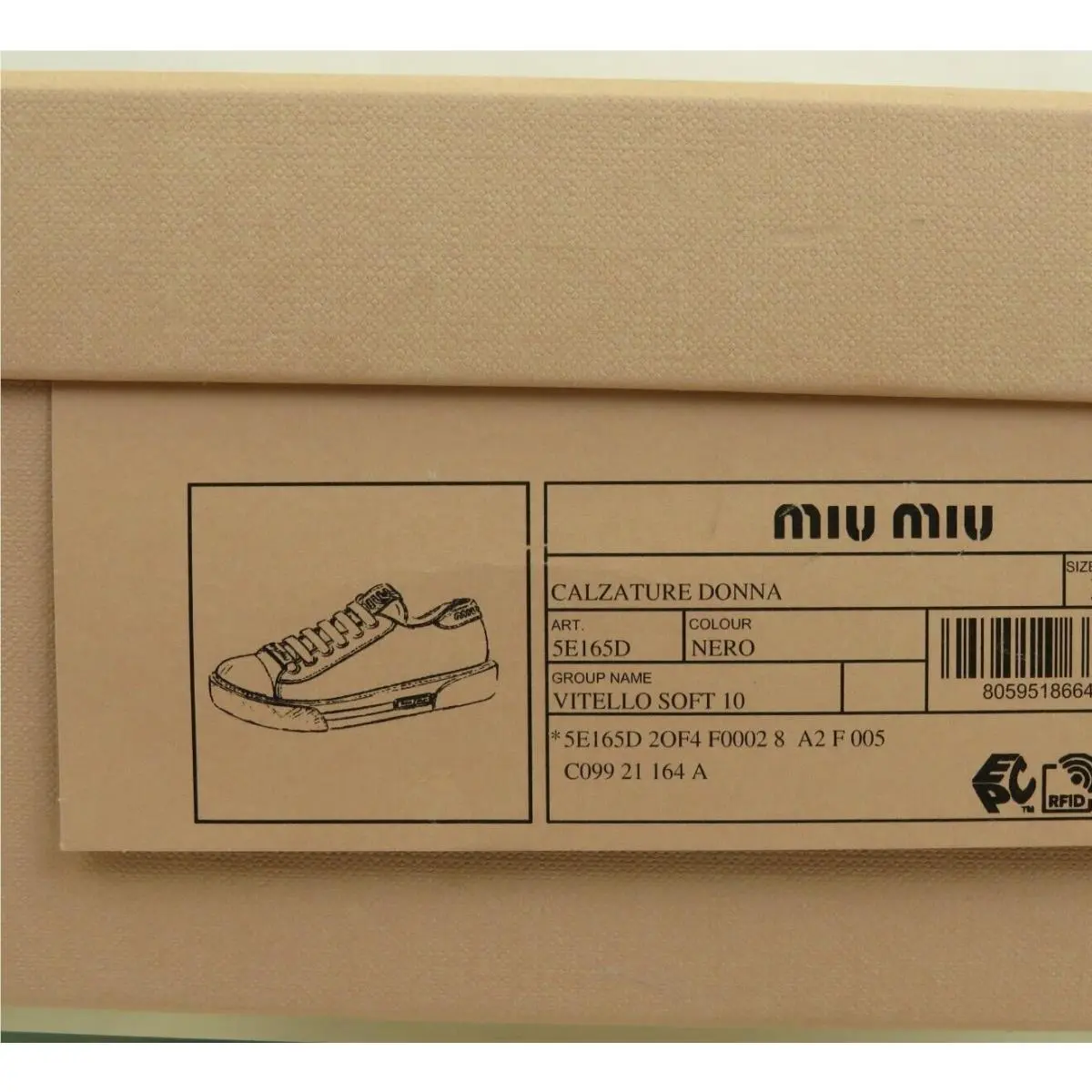Miu Miu shoes - 5E165D - 5E165D - Black (UPC: 8059518664053) 11