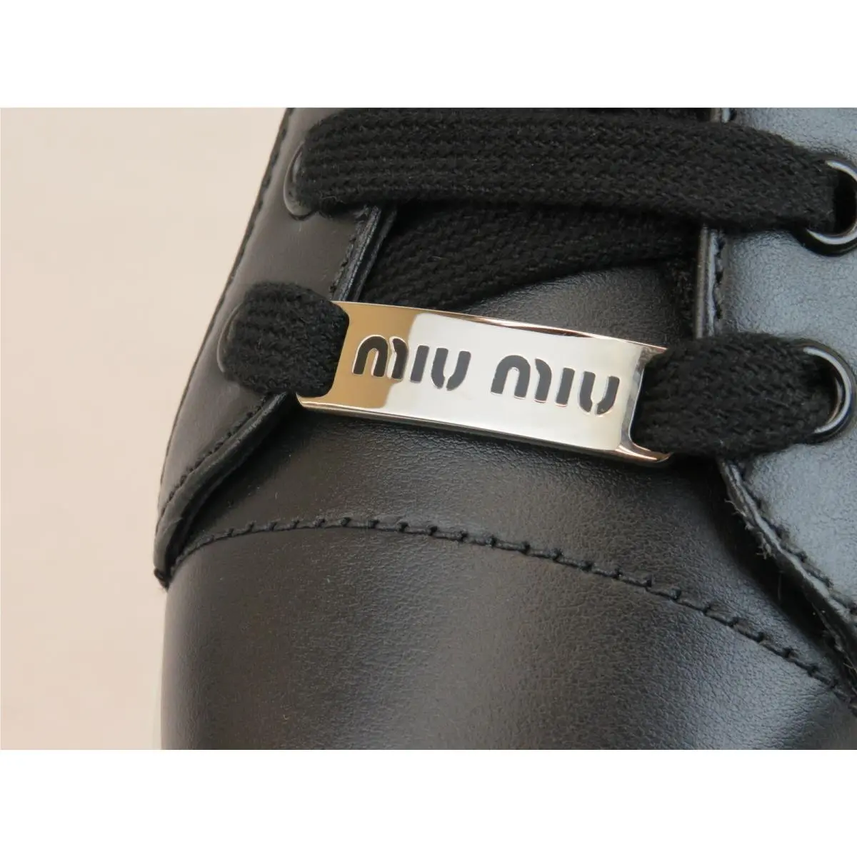 Miu Miu shoes - 5E165D - 5E165D - Black (UPC: 8059518664053) 0