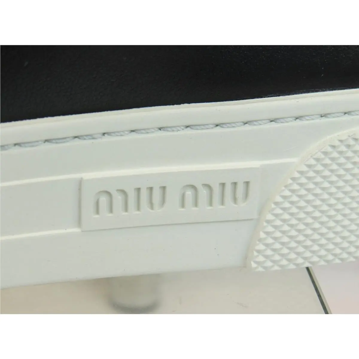 Miu Miu shoes - 5E165D - 5E165D - Black (UPC: 8059518664053) 7