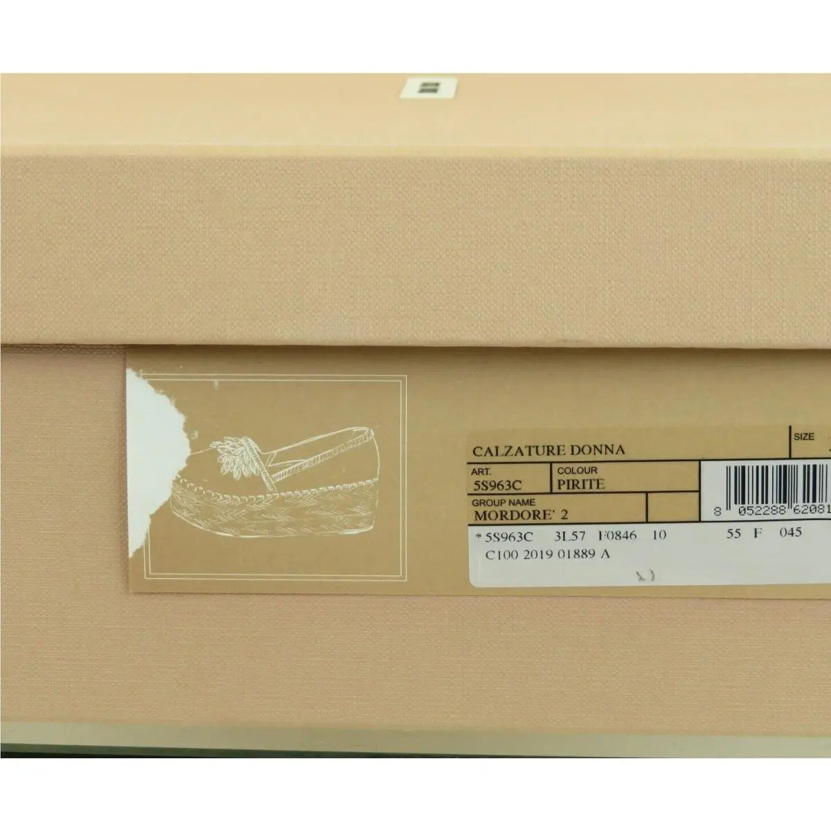 Miu Miu shoes - MIU MIU PRADA 5S963C - PRADA - Gold (UPC: 8052288620816) 9