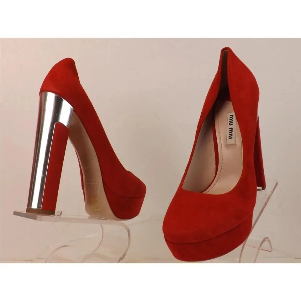 Miu Miu shoes - MIU MIU PRADA 5IP334 - PRADA - Red (UPC: 0468205358348) 0