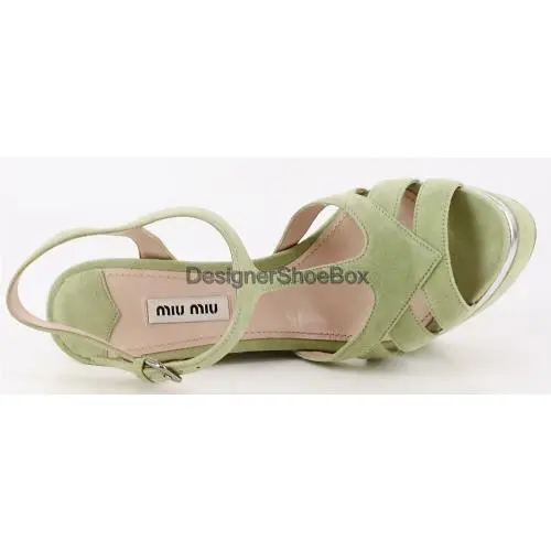 Miu Miu shoes - Greeen, Main: Pistacchio (UPC: 8051415166098) 1