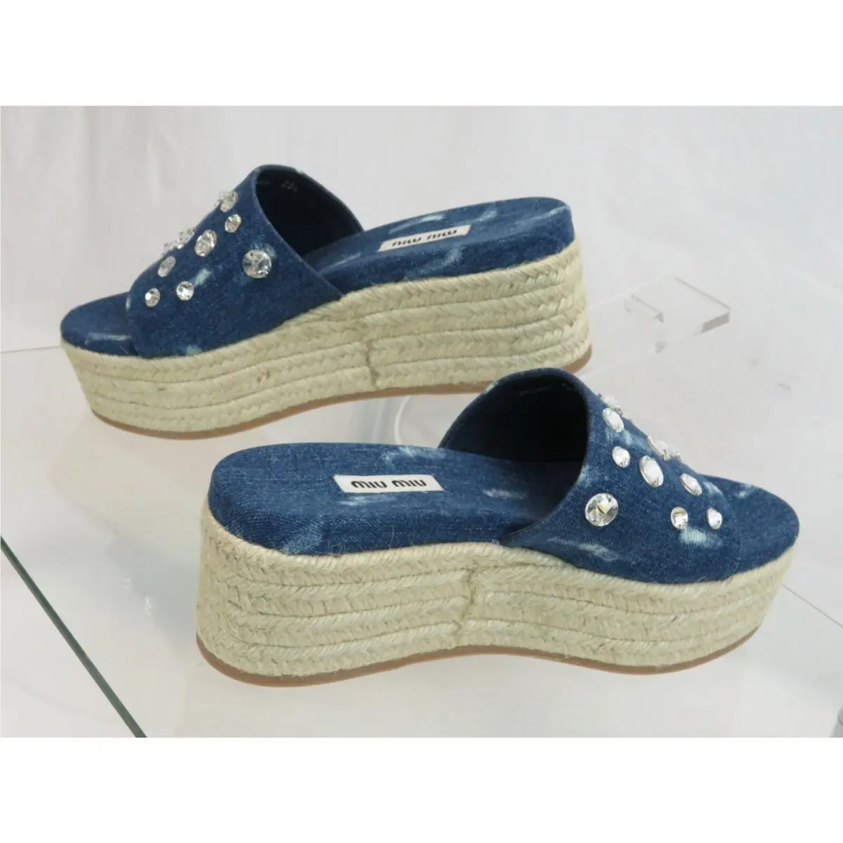 Miu Miu shoes - MIU MIU PRADA 5XX383 - PRADA - Blue (UPC: 8056158896172) 8