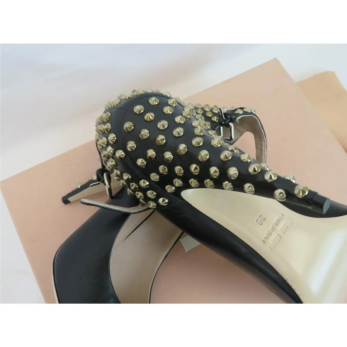 Miu Miu shoes - 5I9381 - 5I9381 - Black (UPC: 8051188799325) 6