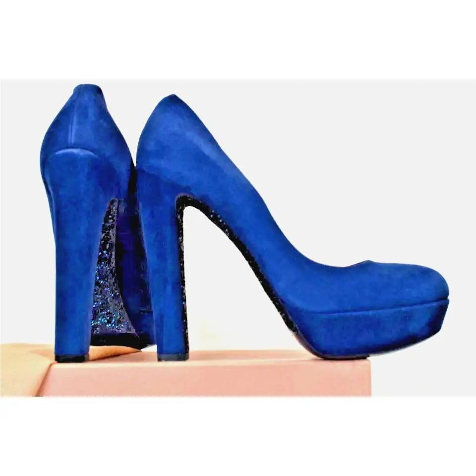 Miu Miu shoes - MIU MIU PRADA 5IP266 - PRADA - Blue (UPC: 0468205358348) 2