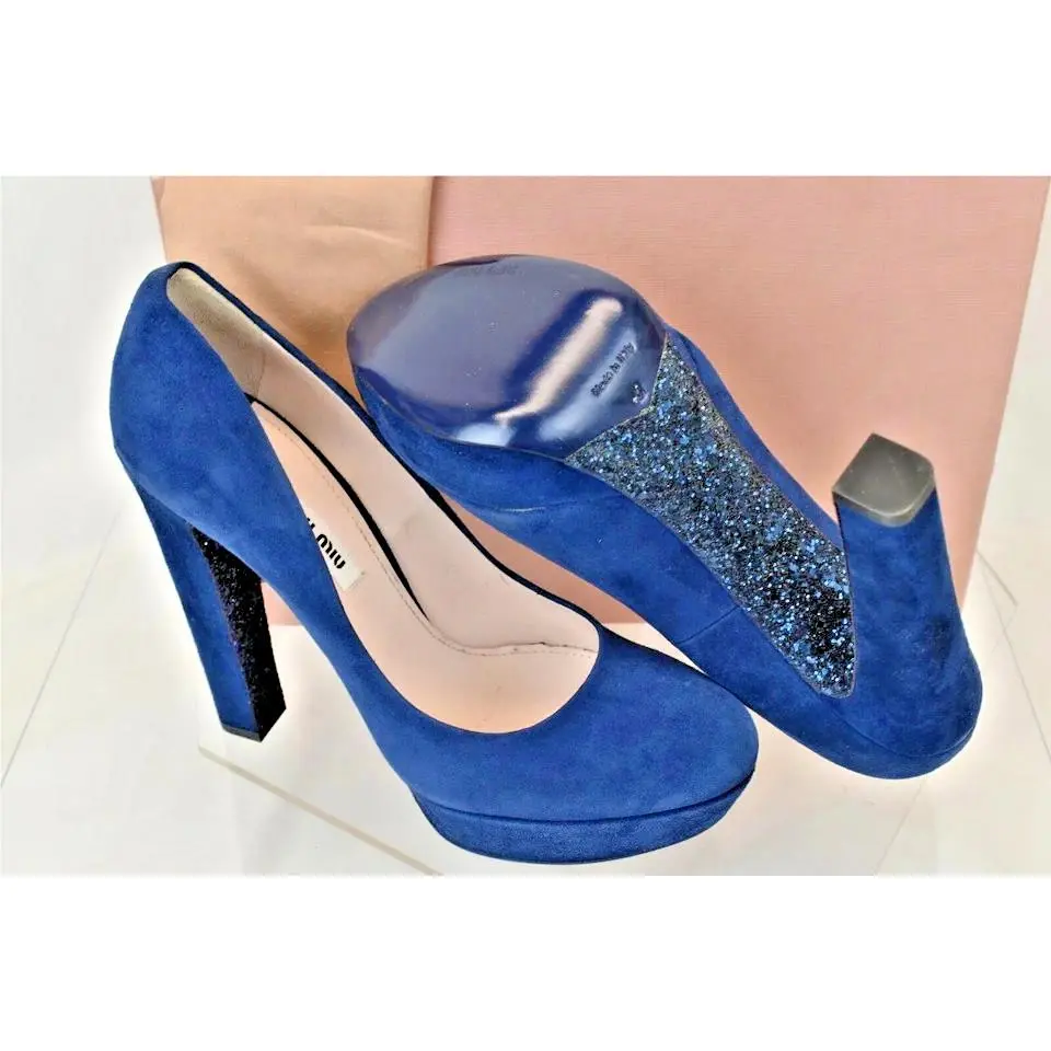 Miu Miu shoes - MIU MIU PRADA 5IP266 - PRADA - Blue (UPC: 0468205358348) 3
