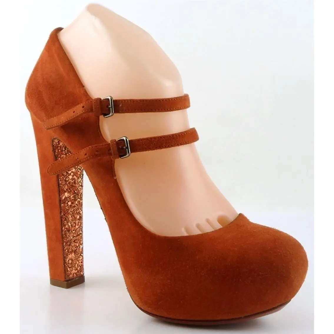 Miu Miu shoes - Orange, Main: Rame (UPC: 8053673429403) 0