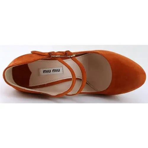 Miu Miu shoes - Orange, Main: Rame (UPC: 8053673429403) 2