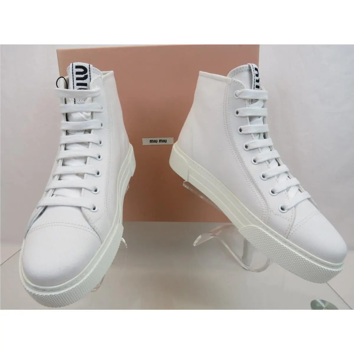 Miu Miu shoes - 5T029D - 5T029D - White (UPC: 8052288782491) 0
