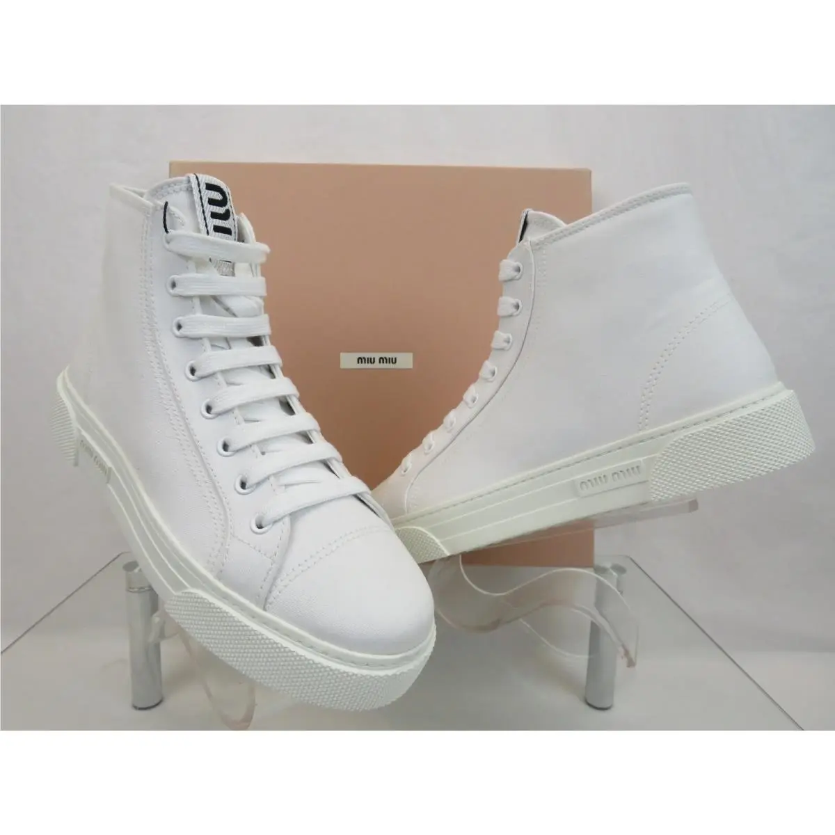 Miu Miu shoes - 5T029D - 5T029D - White (UPC: 8052288782491) 1