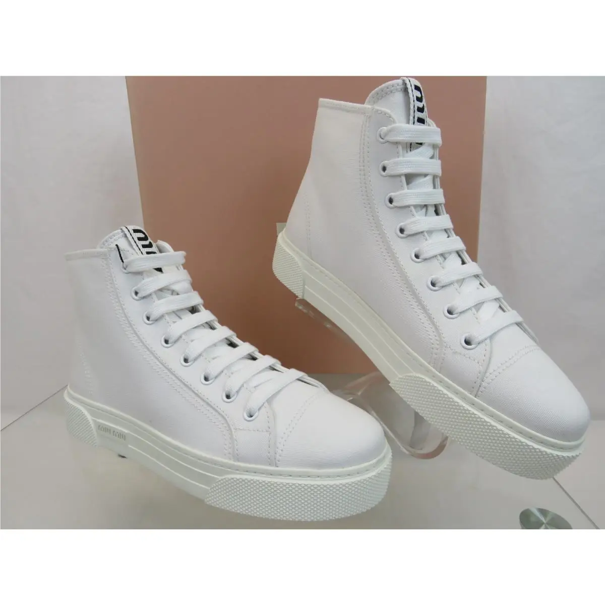 Miu Miu shoes - 5T029D - 5T029D - White (UPC: 8052288782491) 2